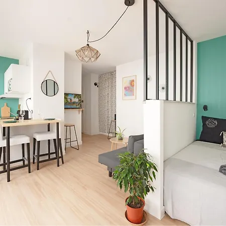 L'etoile Hypercentre, Proximite Metro, Balcon Apartman *
